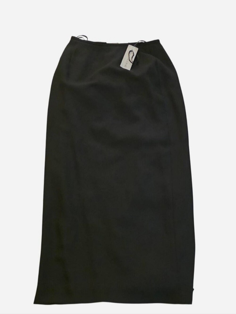 NWT Evan-Picone black classic straight column midi skirt. Women’s size 4